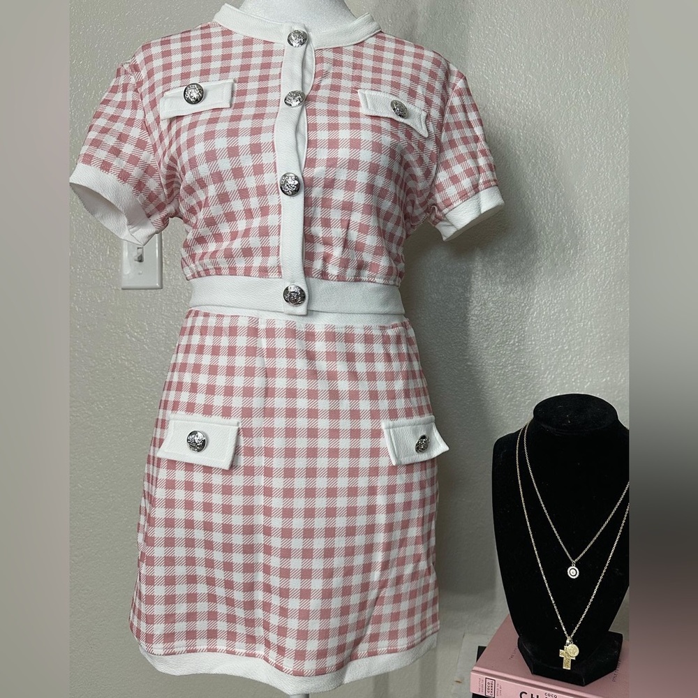 BABY PINK TWO PIECE SET